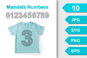 Vector clipart Mandala numbers, an Object Graphic by Nataliia Toporovska (Thumbnail 3 of 5)