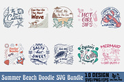 Summer Beach Doodle PNG Bundle, an Animal Illustration by Ya_ Design Store (Thumbnail 1 of 21)