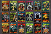 Spooky Halloween Poster Collection, a Poster Template by DGIM studio (Thumbnail 5 of 7)