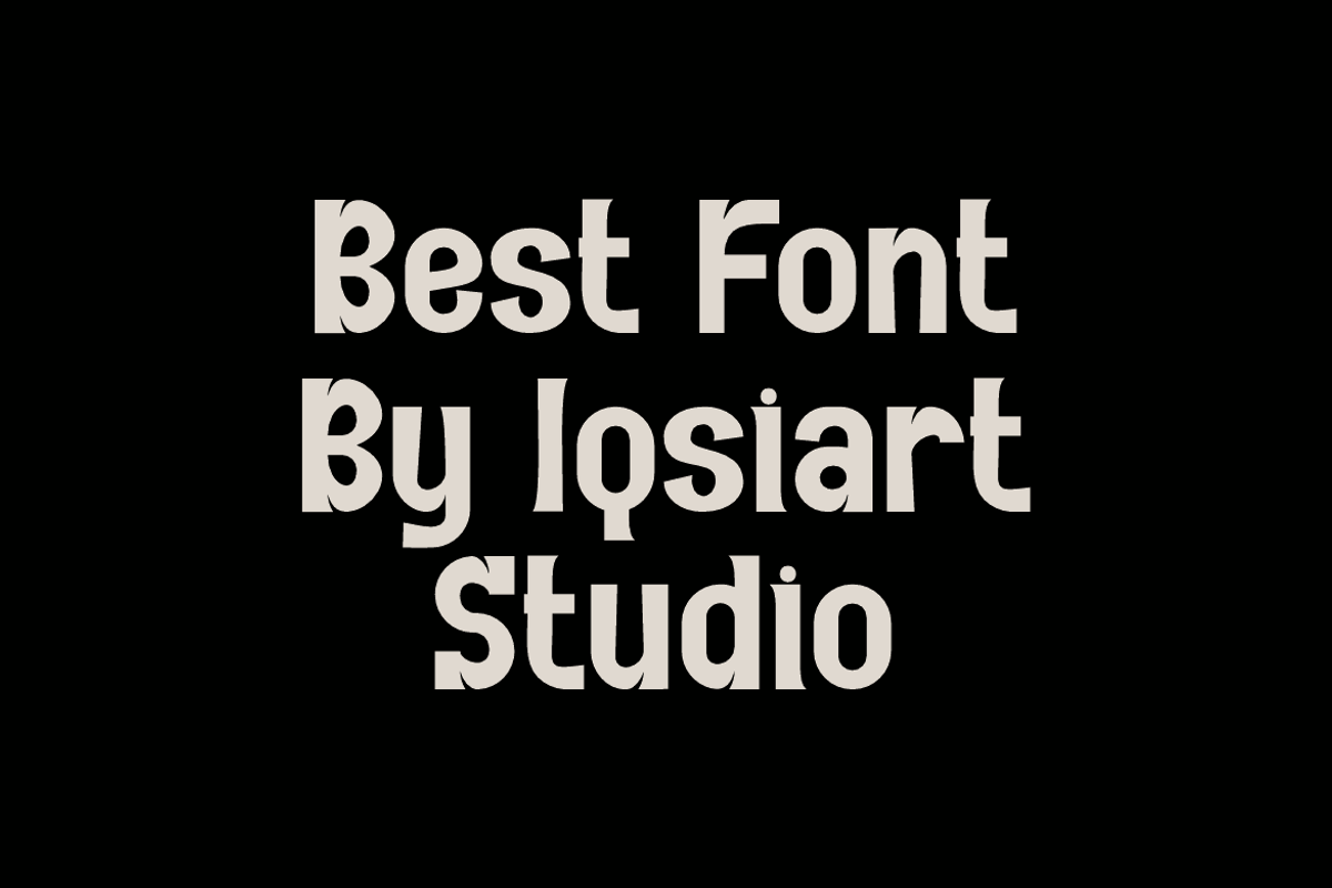 Bulgenca Condensed - Sans Font, a Sans Serif Font by Iqsiart Studio (Photo 7 of 7)