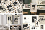 Linocut Poster Bundle | 11 in 01, an Object Graphic by KetteCreate (Thumbnail 10 of 12)