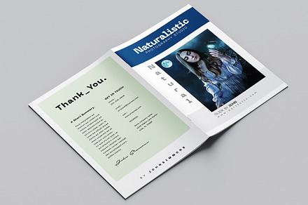 Naturalistic Portfolio Template