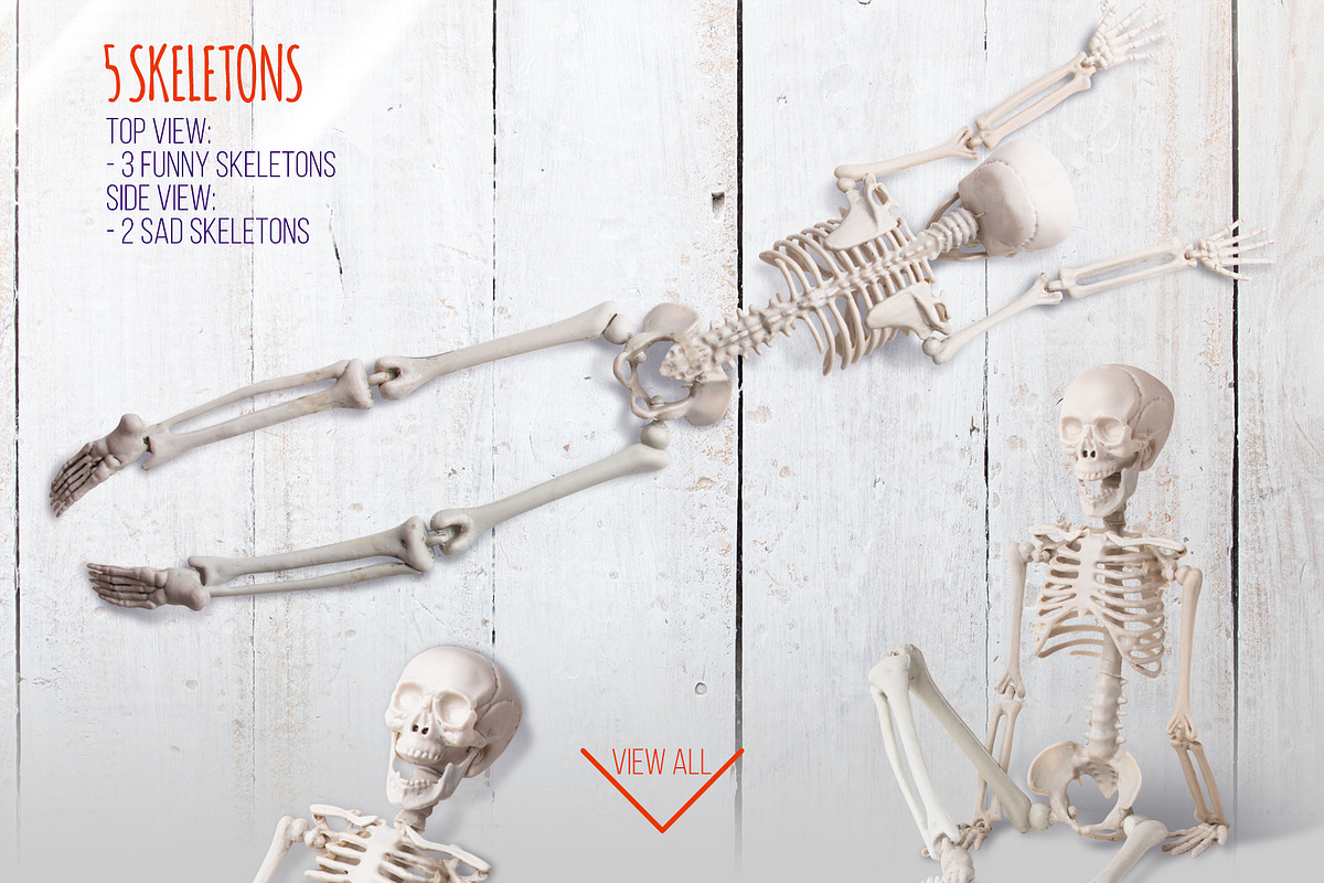 192 isolated Haloween moveable items, a Books & Magazine Mockup by rubinat (Photo 5 of 15)