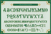 The Victorian Elders, a Serif Font by Burntilldead (Thumbnail 4 of 11)
