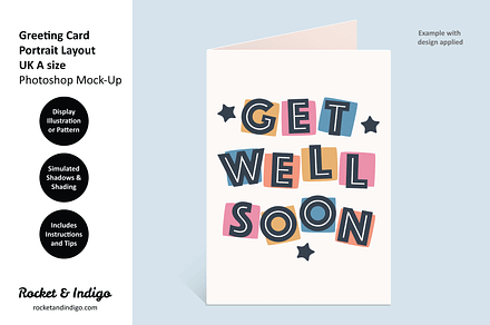 UKA Greeting Card Photoshop Mockup 4