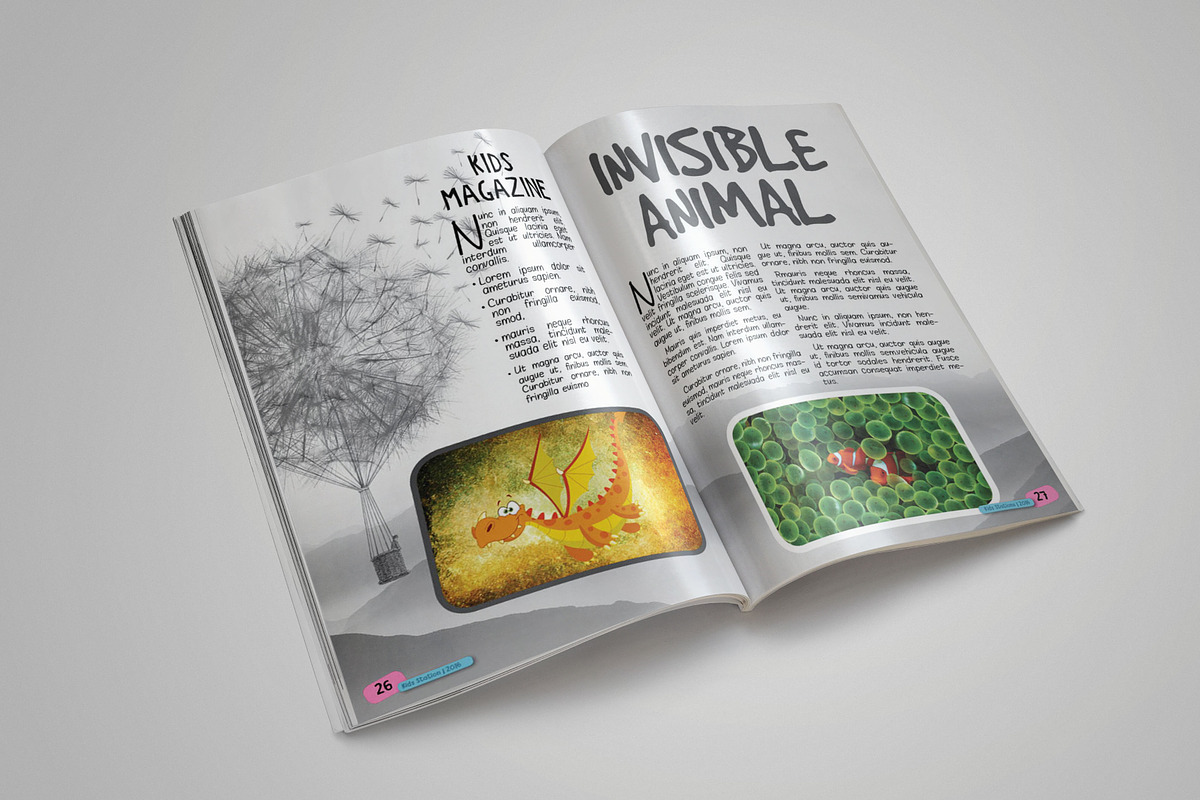 Kids Station Magazine, a Magazine Template by Oktiva (Photo 9 of 11)