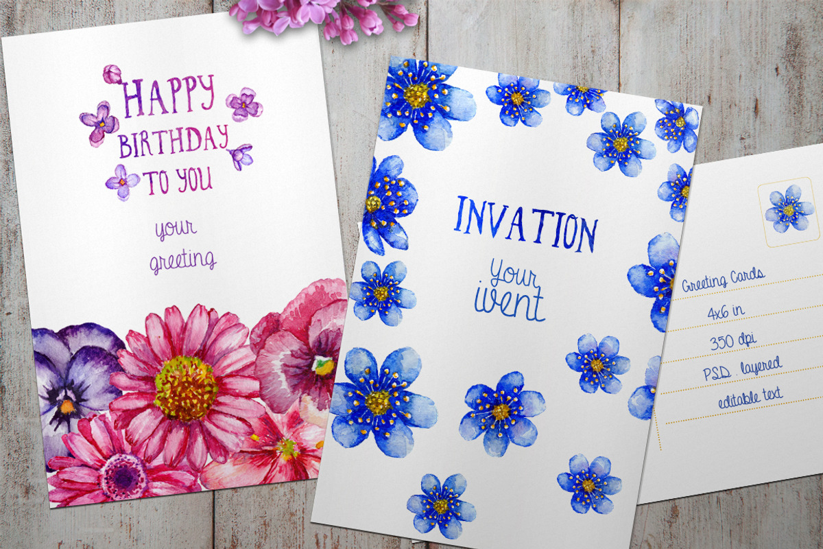 Spring Flowers Watercolor, a Graphic by ZiziMarket (Photo 3 of 4)