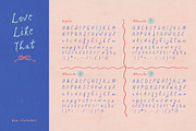 Love Like That Sweet Handwritten, a Handwritten Font by Perplexitics (Thumbnail 10 of 10)