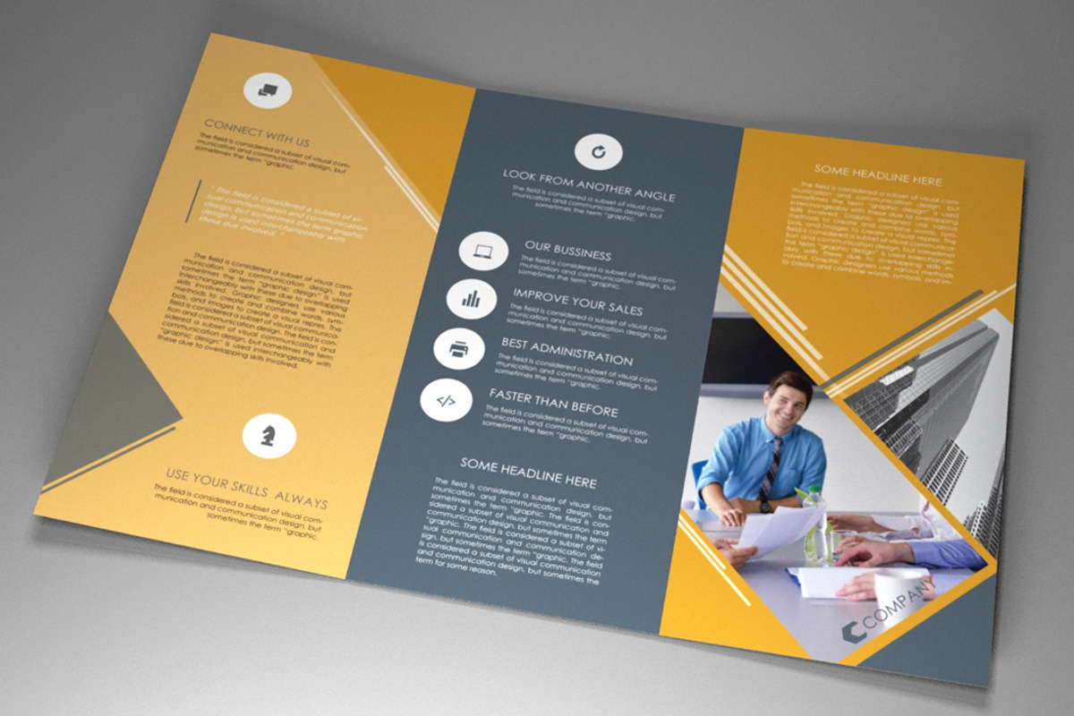 Indesign Brochure Square, a Brochure Template by RudanStudio (Photo 5 of 8)