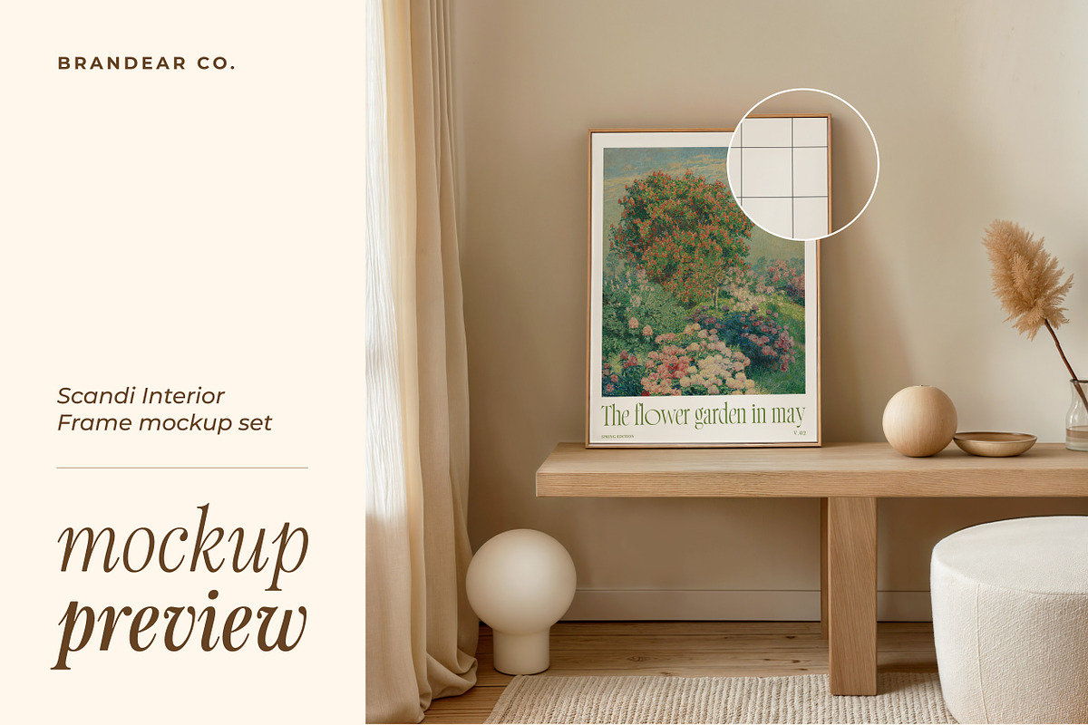 Scandi Interior | 24 Frame Mockups, a Household Mockup by Brandear Design (Photo 2 of 11)