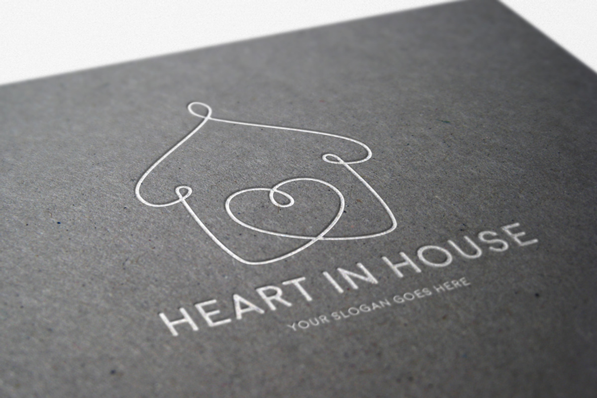 Heart in House Logo Template, a Branding & Logo Template by ND Design (Photo 6 of 7)