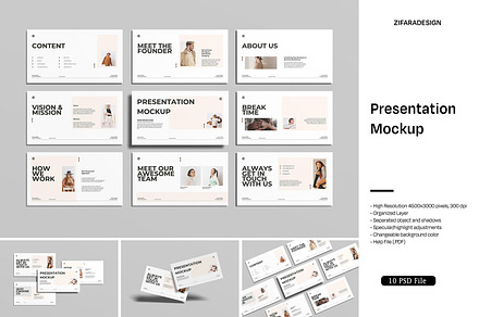 Presentation Mockup, a Wearable Device Mockup by ZifaraDesign