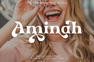 Aminah - Modern Retro Serif