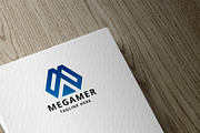 Me Gamer Letter M Logo, a Branding & Logo Template by Design_Planet (Thumbnail 1 of 6)