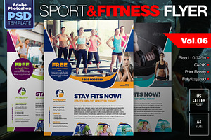 Sport & Fitness Flyer Vol.06