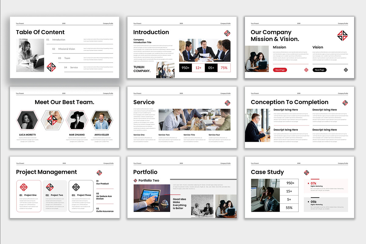 Company Profile Template preview 6