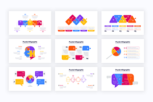 Puzzle Powerpoint Infographics