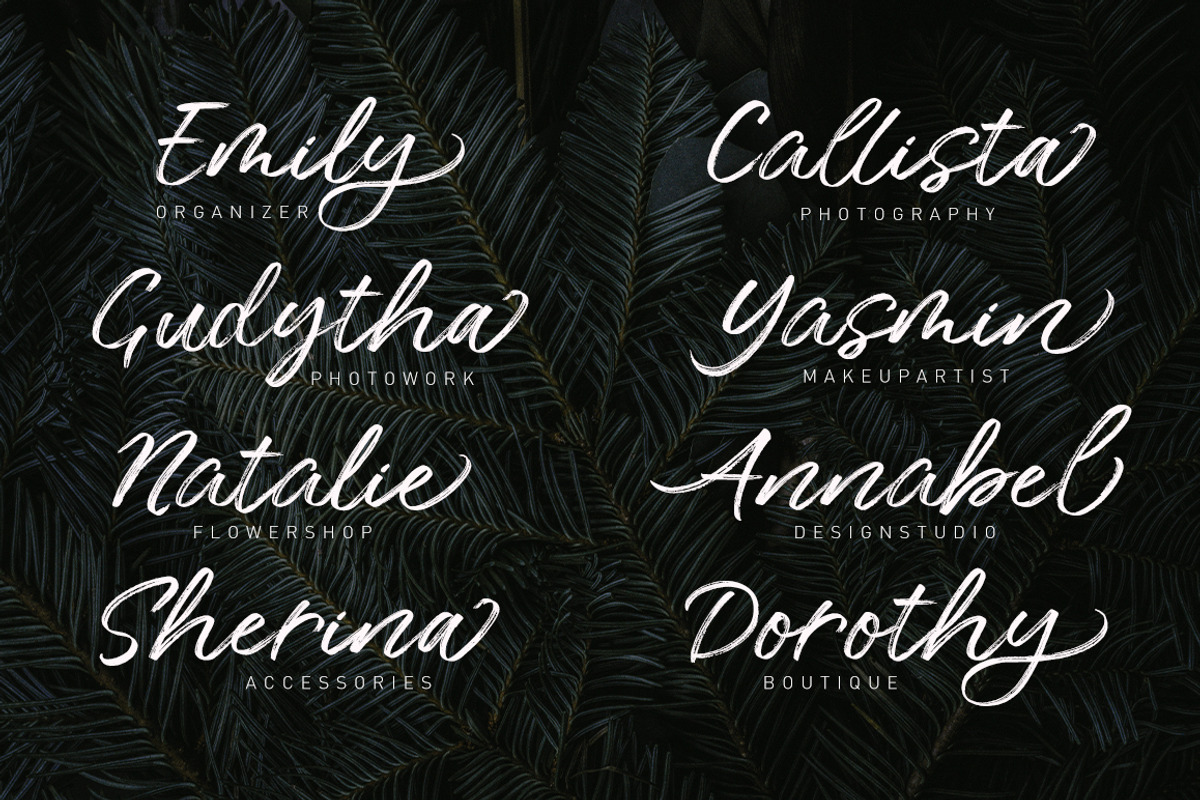 Yohey, a Script Font by Franstudio (Photo 4 of 9)