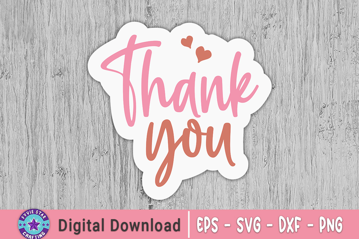 Boho Thank You Sticker Bundle, an Object Graphic by FiveStarCrafting (Photo 4 of 11)