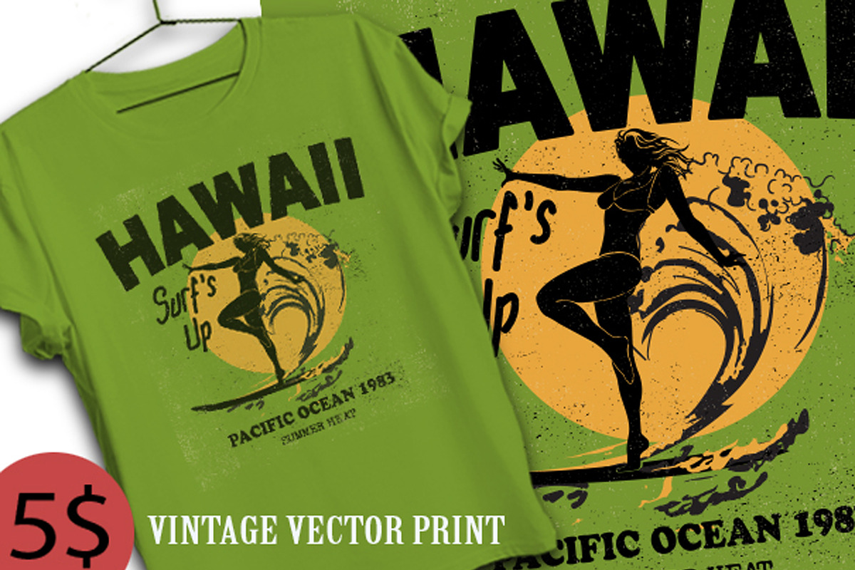 surfer sexy girl silhouette, an Illustration by swsctn