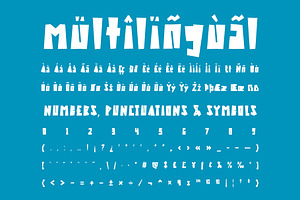 Boxkan Uniqe Display Font