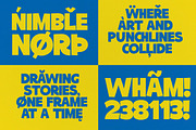 Comibs, a Sans Serif Font by graphicook (Thumbnail 5 of 10)
