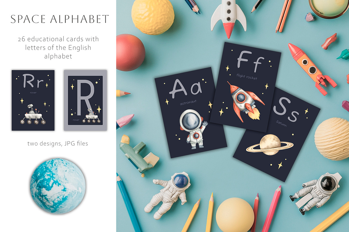 Space travel, an Object Illustration by NellyaEgorova (Photo 12 of 15)