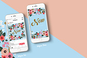 Keukenhof Instagram Set, a Social Media Template by Werlang Paper (Thumbnail 3 of 6)