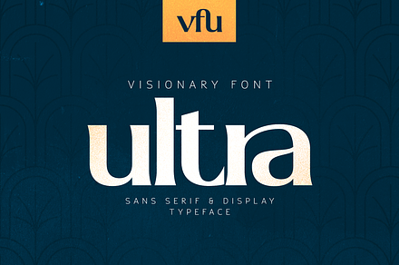VFU - Visionary Font Ultra typeface