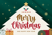 Christmas Ambience, a Script Font by Mozatype (Thumbnail 4 of 10)