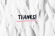 NEW! Insouciance Brush Script, a Script Font by Wewhitelist (Thumbnail 7 of 7)