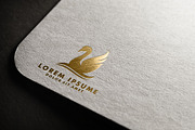 swan logo template, icon swans, a Branding & Logo Template by mouze_art (Thumbnail 1 of 3)