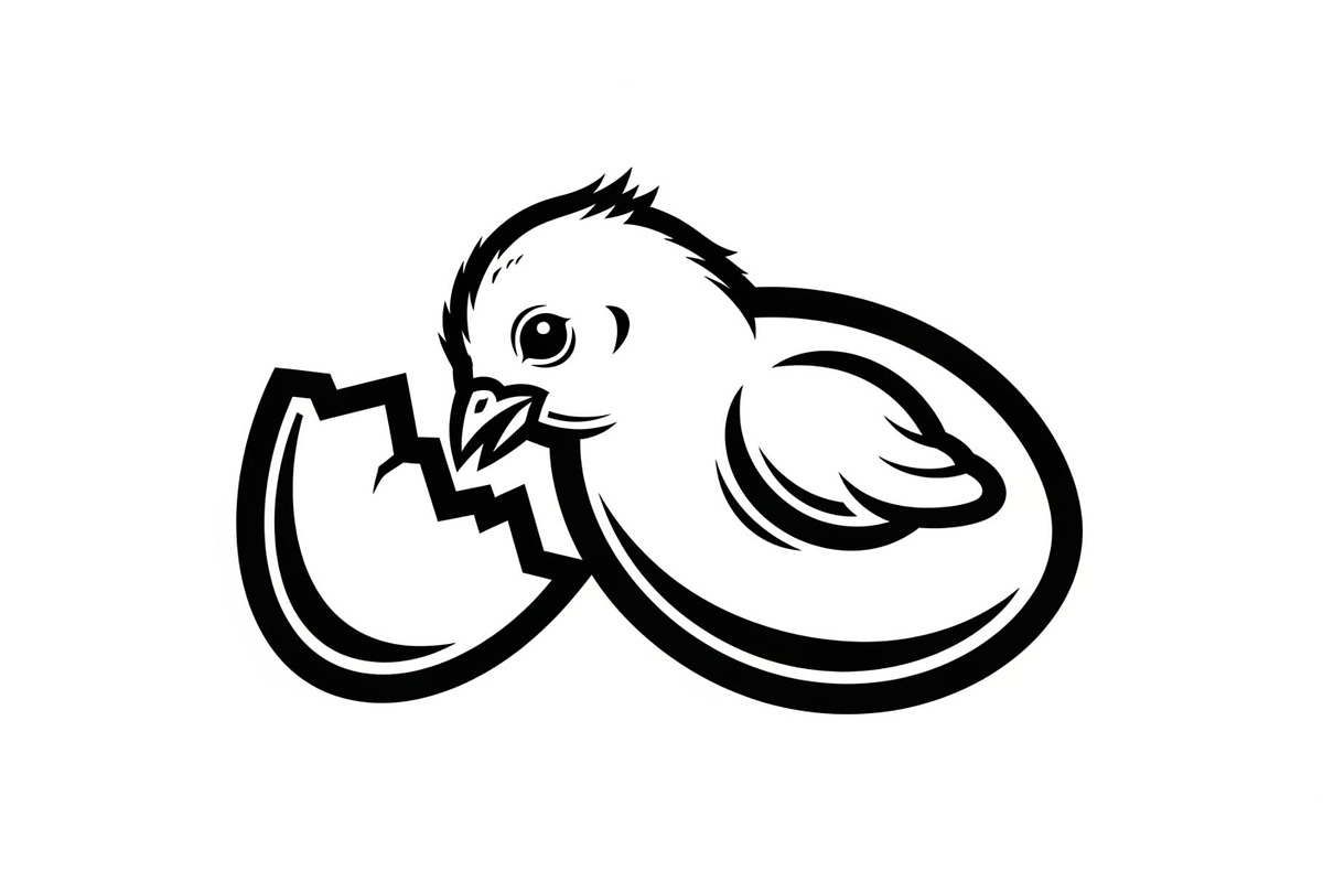 Cute Easter Chick Hatch Vector Bundl, an Illustration by jahid234 (Photo 44 of 51)