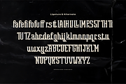 Hoston Runejay | Condensed Display, a Slab Serif Font by Denustudios (Thumbnail 11 of 12)