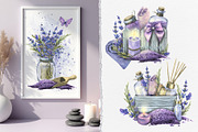 Lavender Spa Watercolor Set, an Illustration by NATASHA CHU (Thumbnail 9 of 19)