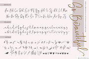 Handwriting Font and Botanicals, a Script Font by pixelcolours (Thumbnail 9 of 10)