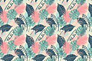 Sea & Palms. 6 seamless patterns., a Pattern Graphic by Nadia Grapes (Thumbnail 4 of 7)