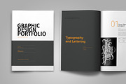 Graphic Design Portfolio Template, a Brochure Template by adekfotografia (Thumbnail 35 of 42)