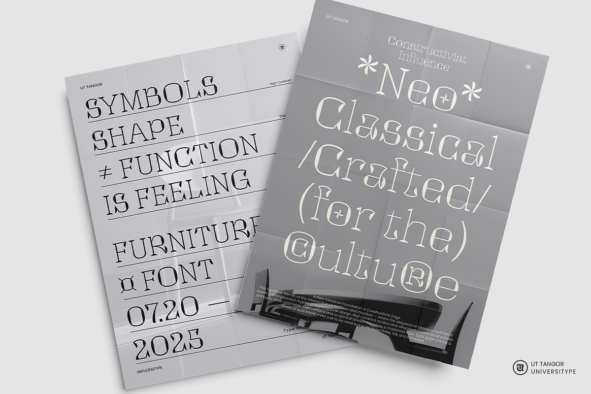 UT Tangor - A Decorative Serif, a Serif Font by Universitype (Photo 5 of 12)