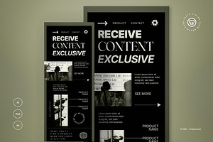 Monochrome Email Newsletter, an Email Template by graphicook