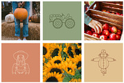 Farming & gardening line icon set, an Outline Icon by NatalieArtShop (Thumbnail 5 of 16)