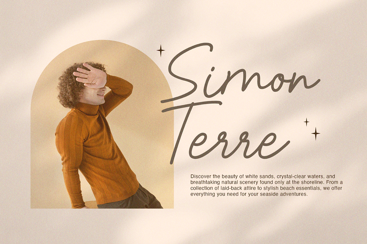 Riday Parcia Signature, a Script Font by Salamahtype (Photo 4 of 7)