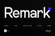 Remark Nue - Sans-serif Font Family, a Sans Serif Font by Webhance Studio (Thumbnail 1 of 9)
