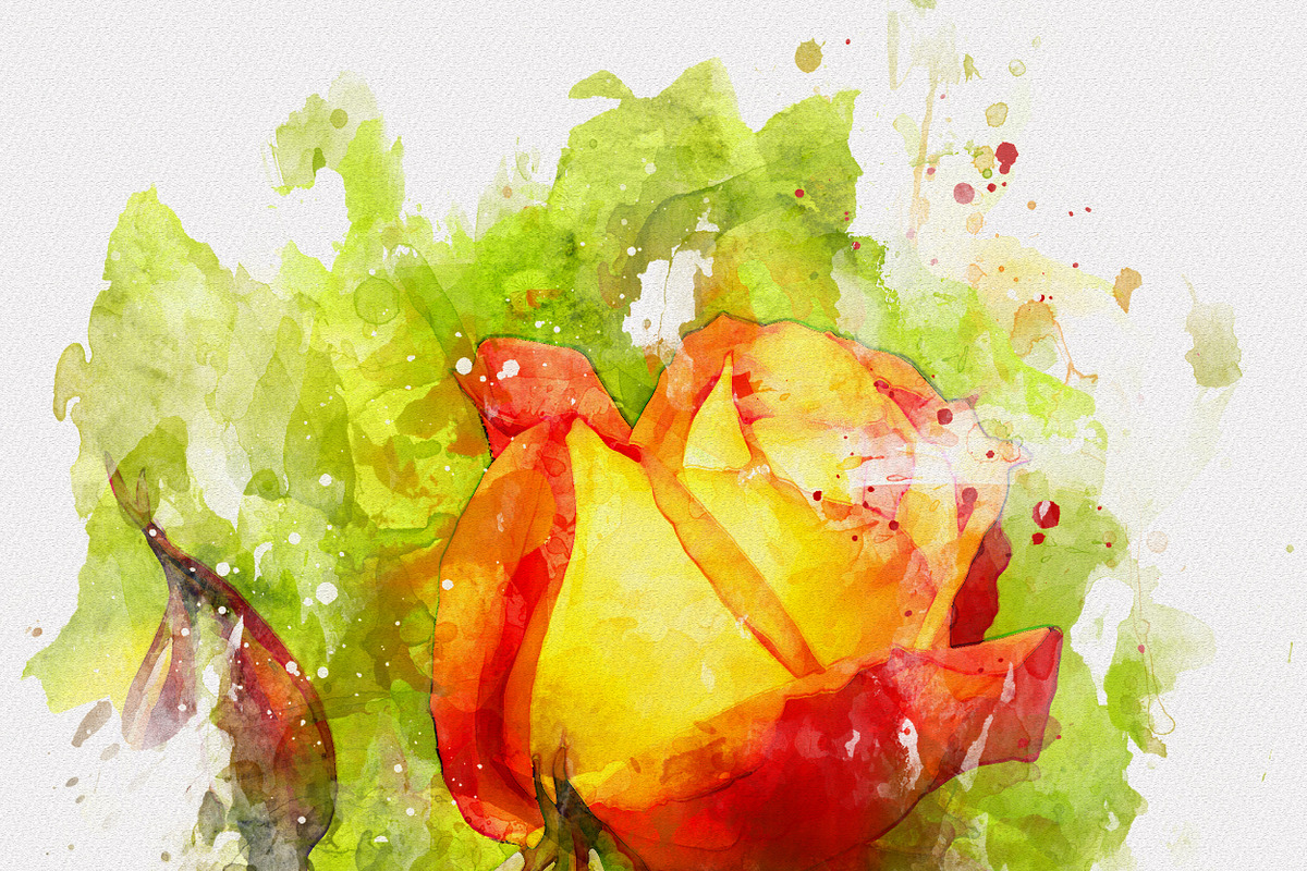 #1 Watercolor Photoshop Mock-ups, an Action Add-On by SlideSalad (Photo 41 of 44)
