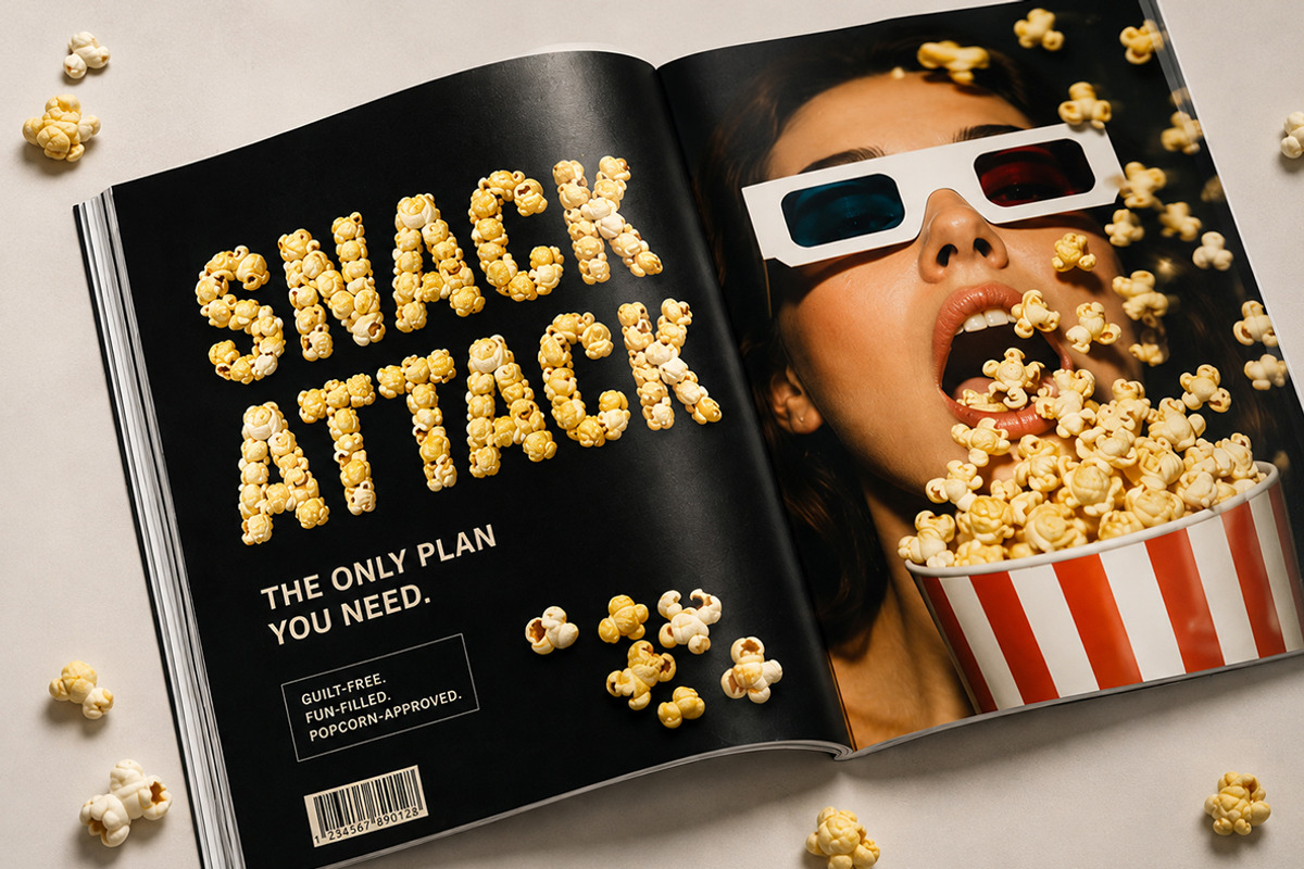 Golden Popcorn Font, a Sans Serif Font by Handmadefont (Photo 5 of 13)