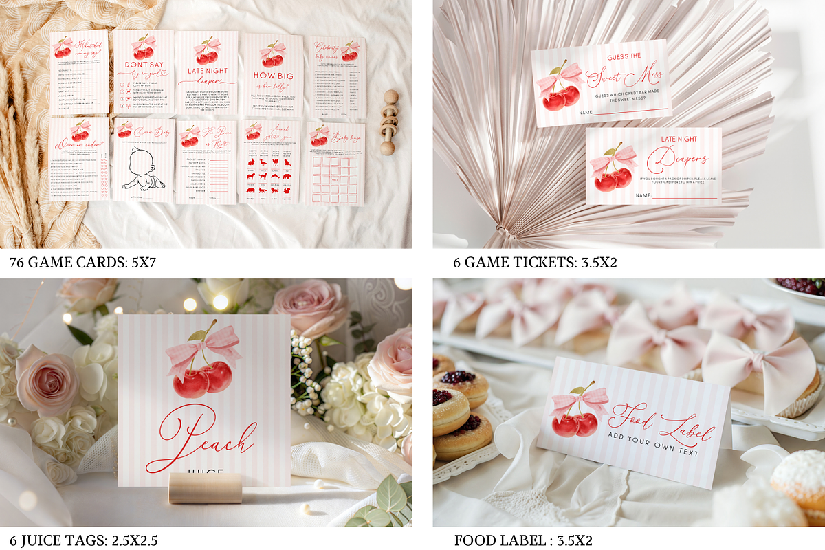 Pink Bow Coquette Theme, an Invitation Template by Digital_Mind (Photo 5 of 9)