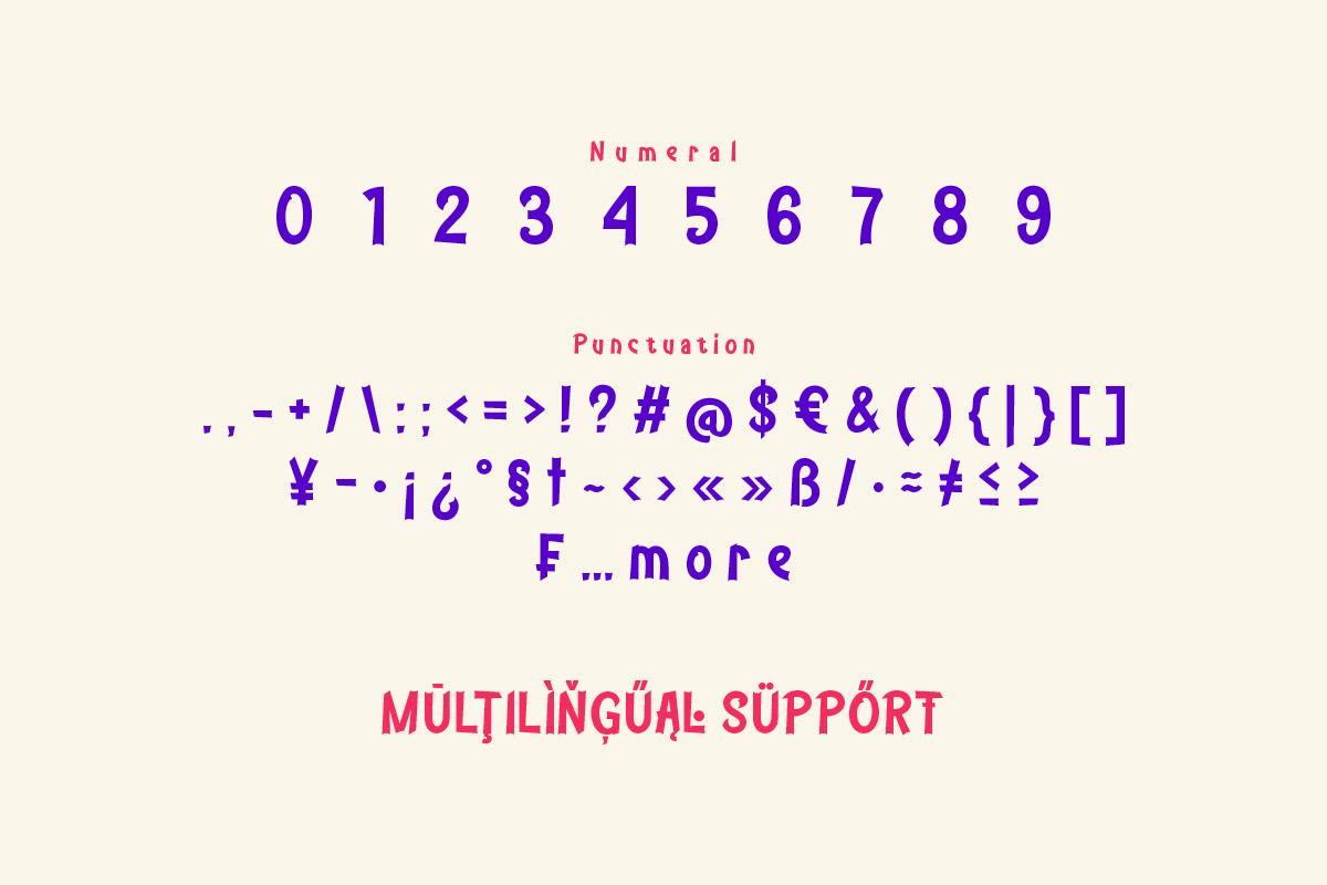 Misena - Playful Display Font, a Handwritten Font by twinstd (Photo 9 of 10)