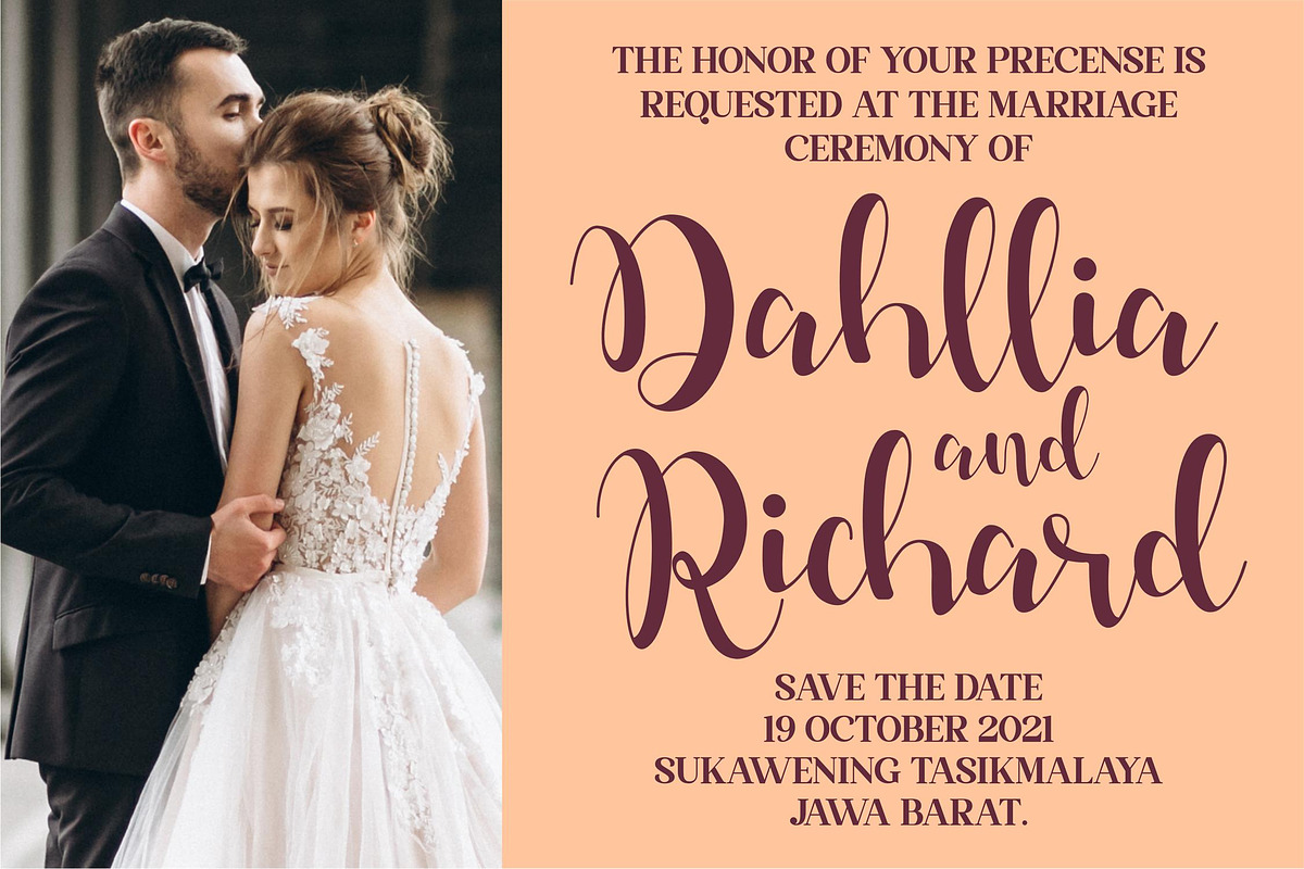 Dahllia Claire Script LS, a Script Font by GranzCreative (Photo 17 of 20)