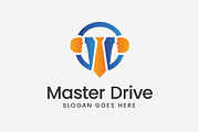 Master Drive - Driving Logo, a Branding & Logo Template by Creattlle (Thumbnail 1 of 4)