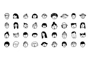 Cute People Head Illustration, a Person Illustration by freeject.net (Thumbnail 2 of 2)
